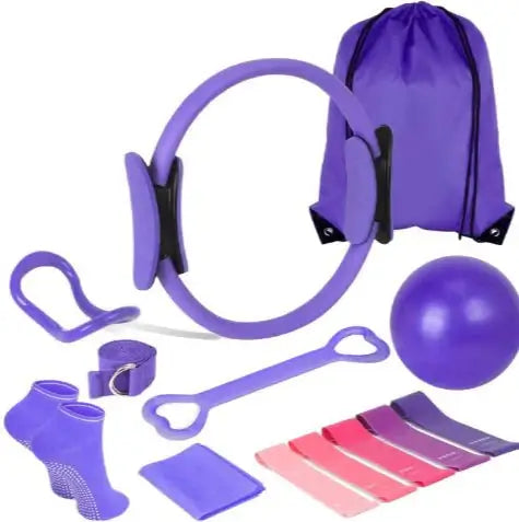 13-Piece Yoga & Pilates Set for Full-Body Workouts