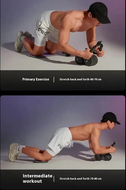 Automatic Rebound Abdominal Wheel - Homemade Muscles