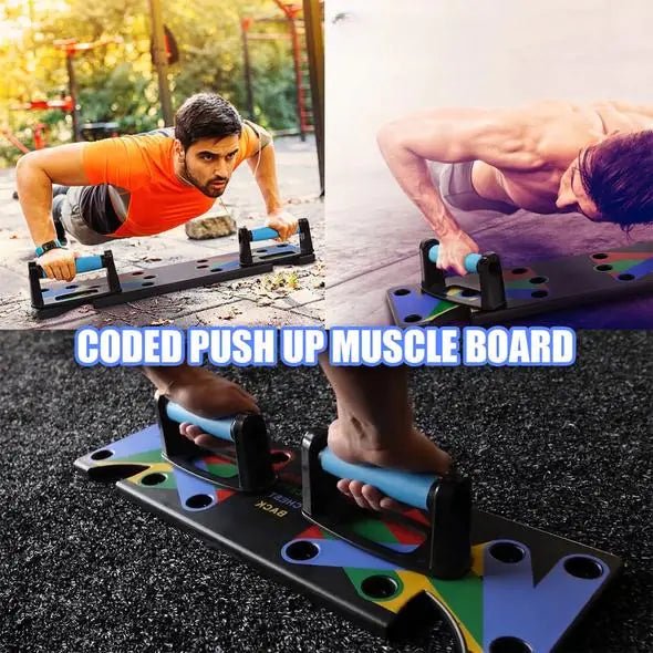 Coded Push Up Muscle Board - Homemade Muscles